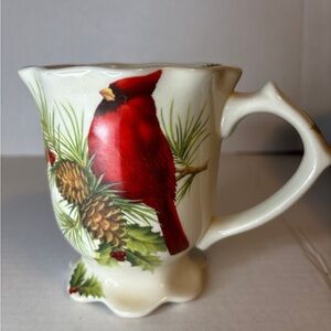CRACKER BARREL RED CARDINAL “SEASON OF PEACE” CERAMIC COFFEE MUG
